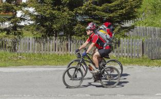 Mountainbike-Tour durch das Ultental