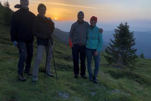 Sunrise hike to the Peilstein