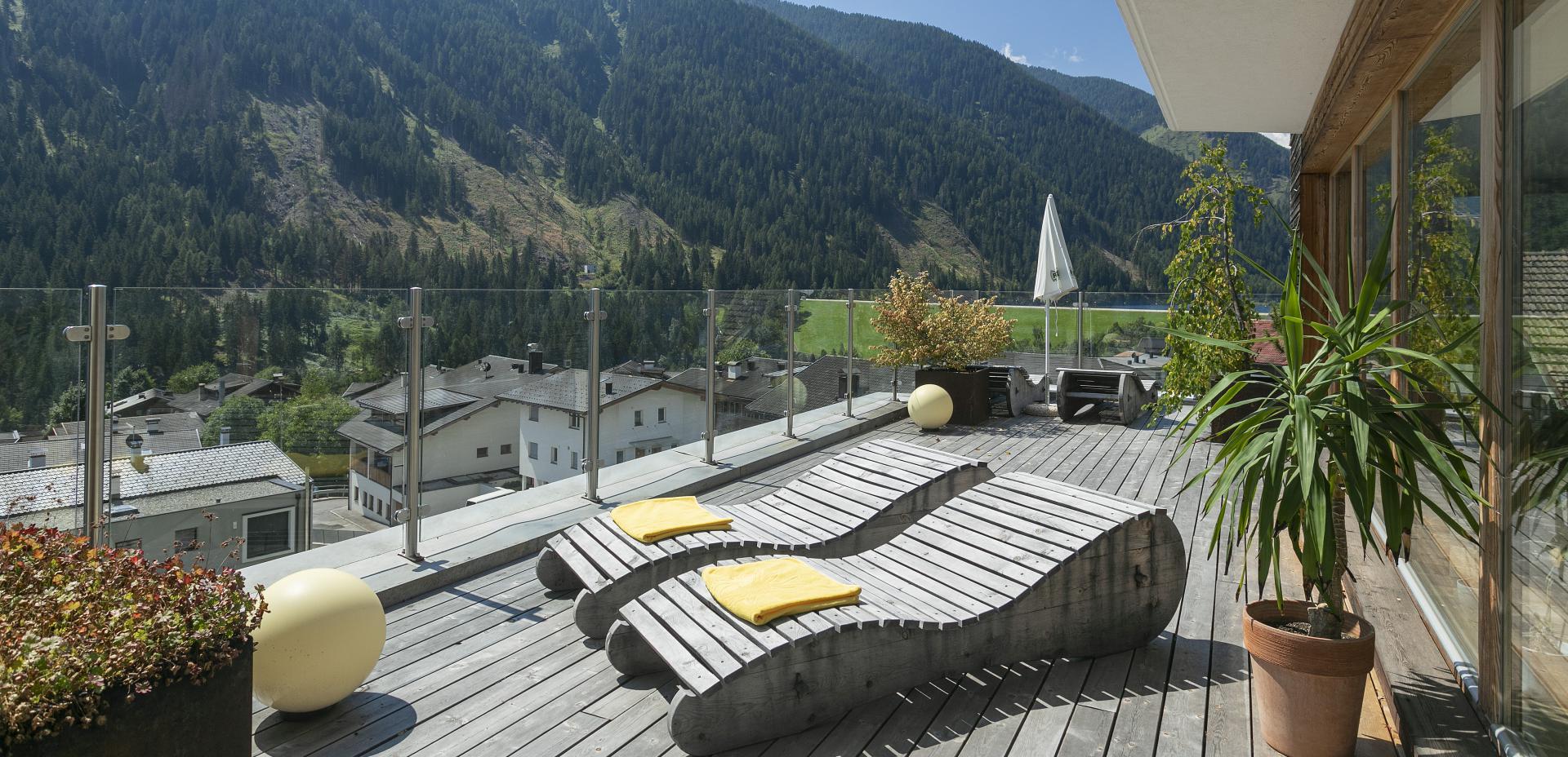 Terrazza panoramica sul tetto